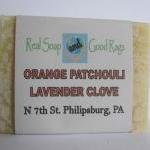 Orange Patchouli Lavender Clove Soap