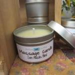 Massage Candle - All Natural Sore Muscle Blend